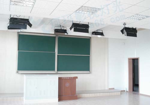 湖北华中师范大学录播教室系统效果图